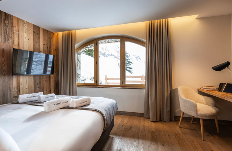 Chambre_Luxe_Chalet_Marius_Val_Isere_Alpes_Orientation_Sud